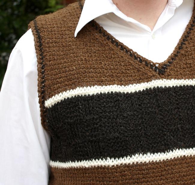 Walnut Vest for Men
