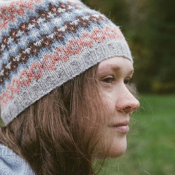 Churchmouse Studio Colorwork Cap Hat Knitting Pattern