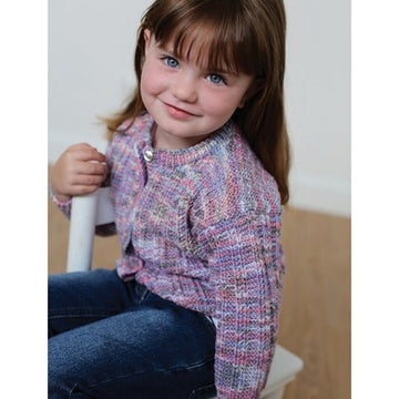 Ella Rae Garter Rib Cardigan Knitting Pattern