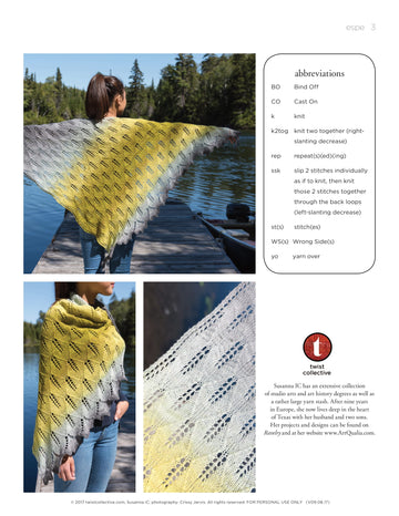 Twist Collective Espe Wrap Knitting Pattern