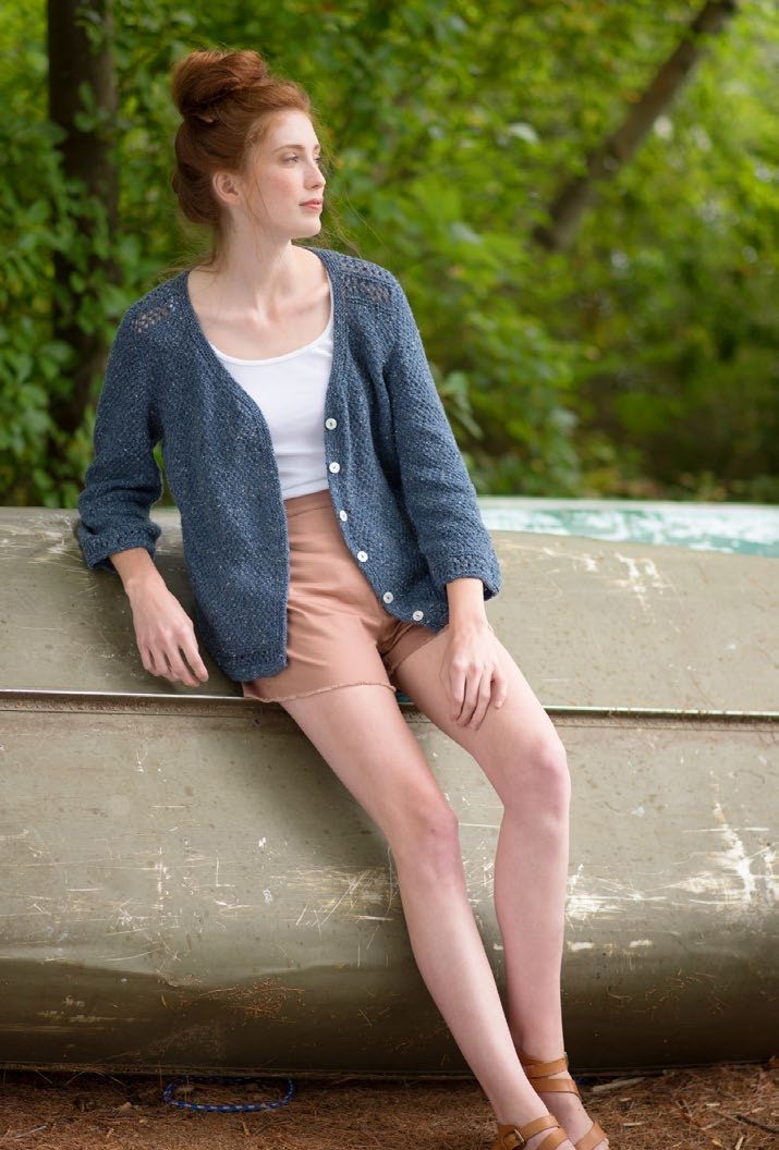 Berroco Atwells Cardigan Knitting Pattern