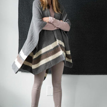 Caledonia Poncho Cape Knitting Pattern