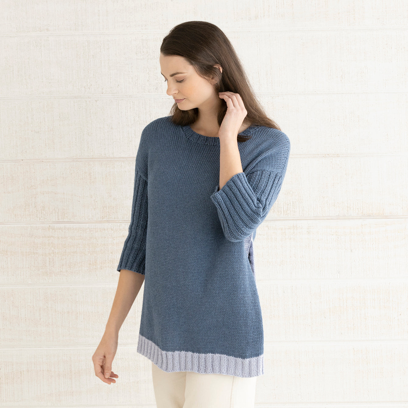 String Maria Boxy Pullover Jumper Knitting Pattern