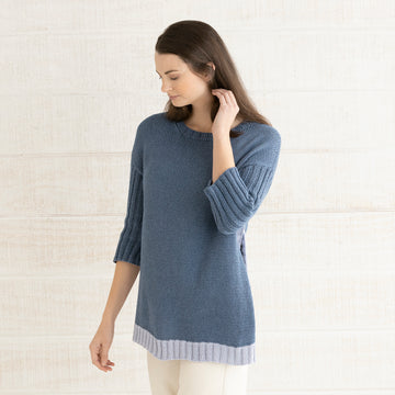 String Maria Boxy Pullover Jumper Knitting Pattern
