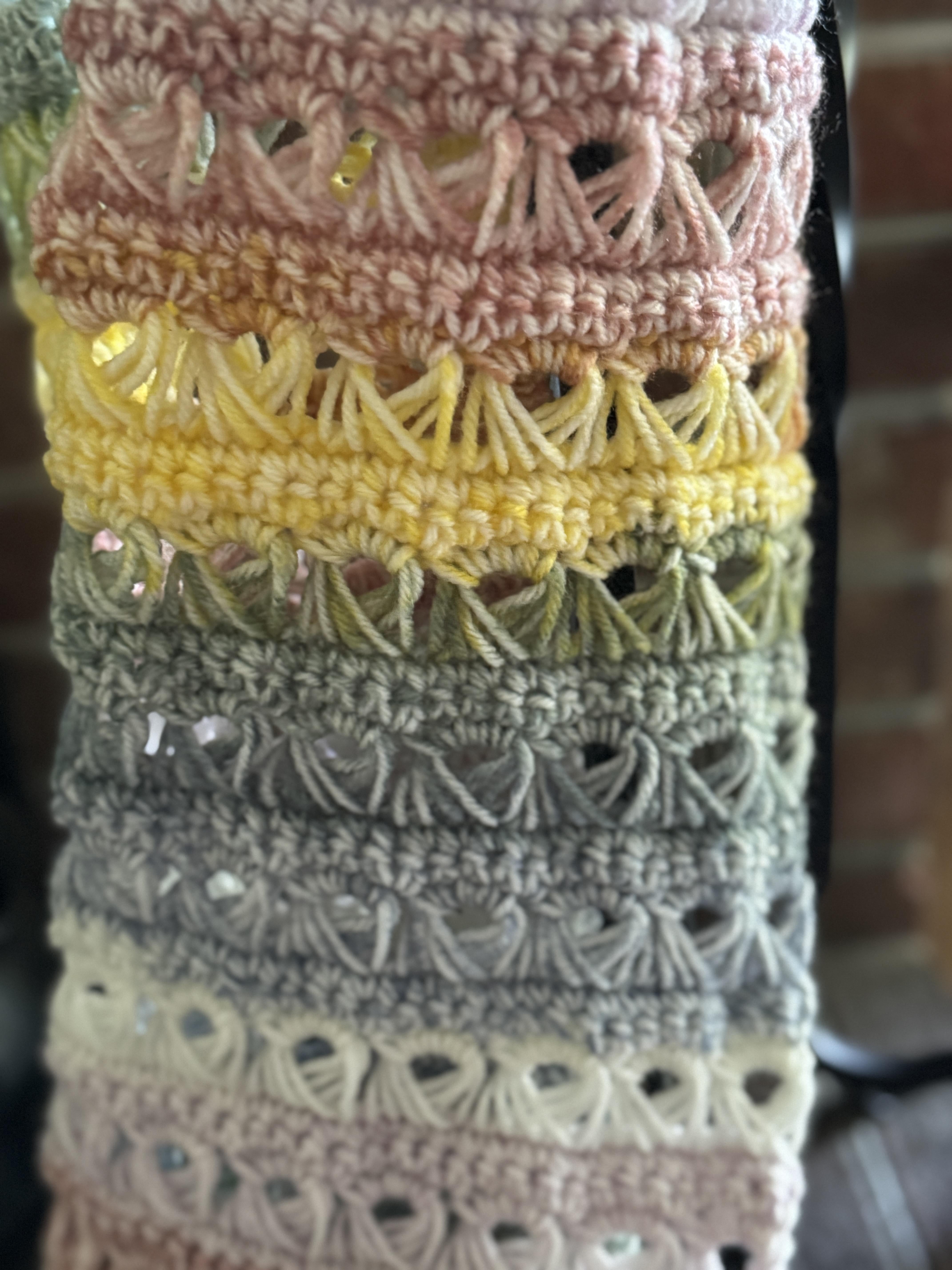 QUICK & EASY Broomstick Scarf