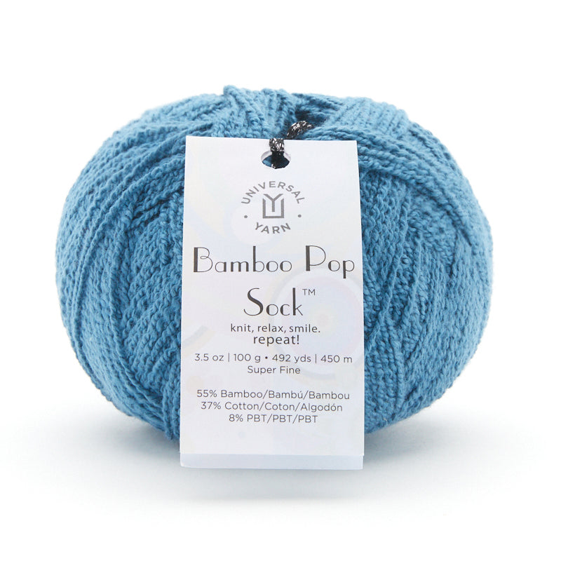 Universal Yarn Bamboo Pop Sock Solids Yarn - Bamboo 3 Ply