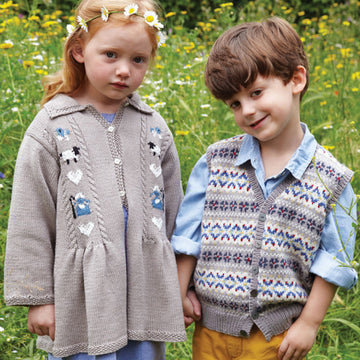 Debbie Bliss Collared Smock Coat Knitting Pattern