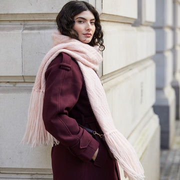 Kayla Scarf + Snood in MODE at Rowan Softest Alpaca