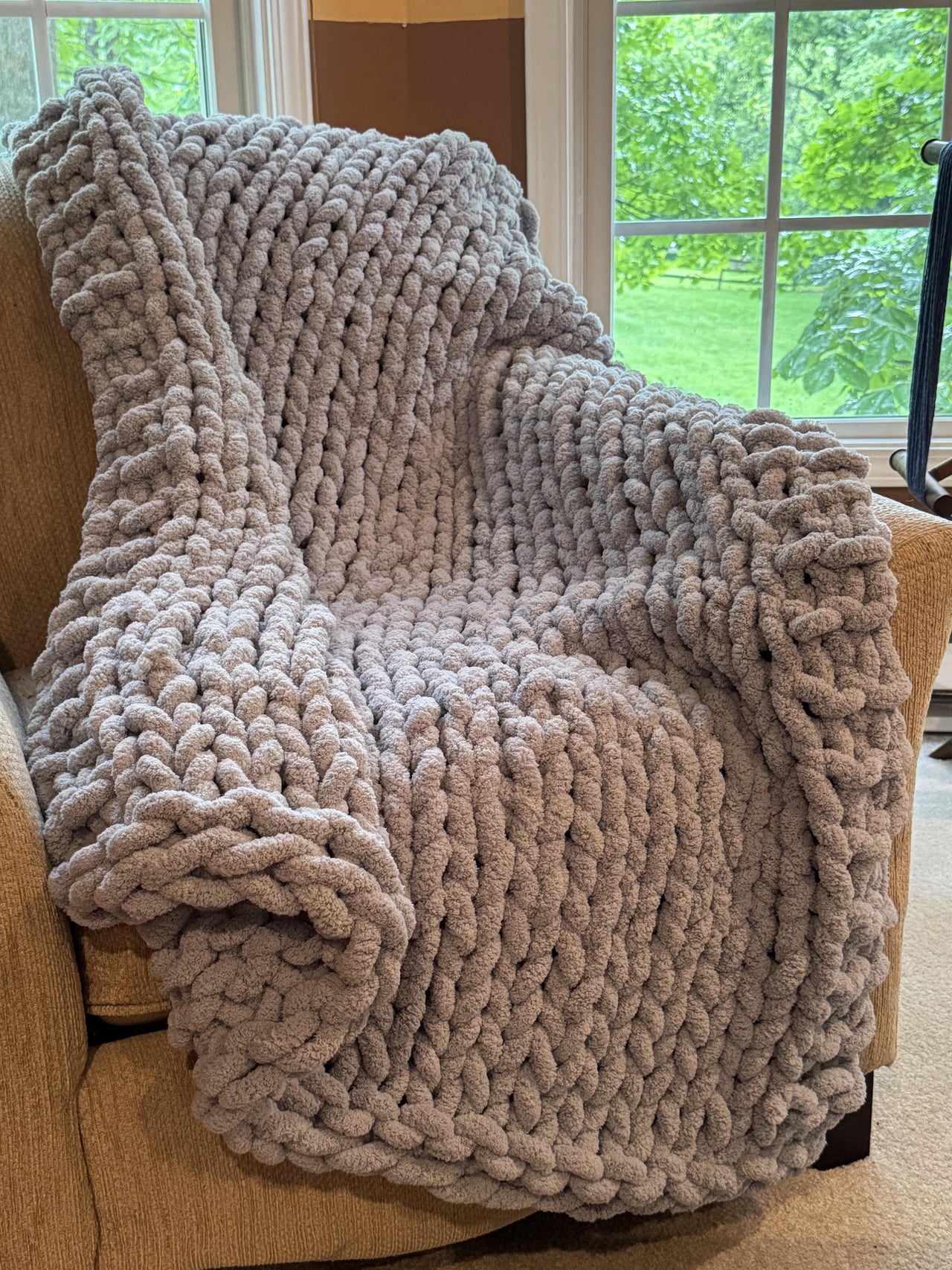QUICK & EASY Knit Throw
