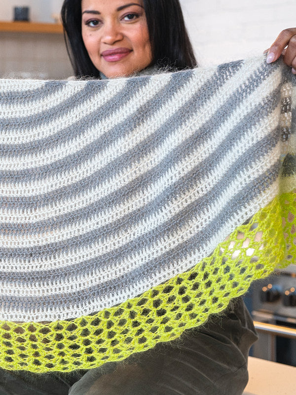 Garida Shawl Crochet Pattern