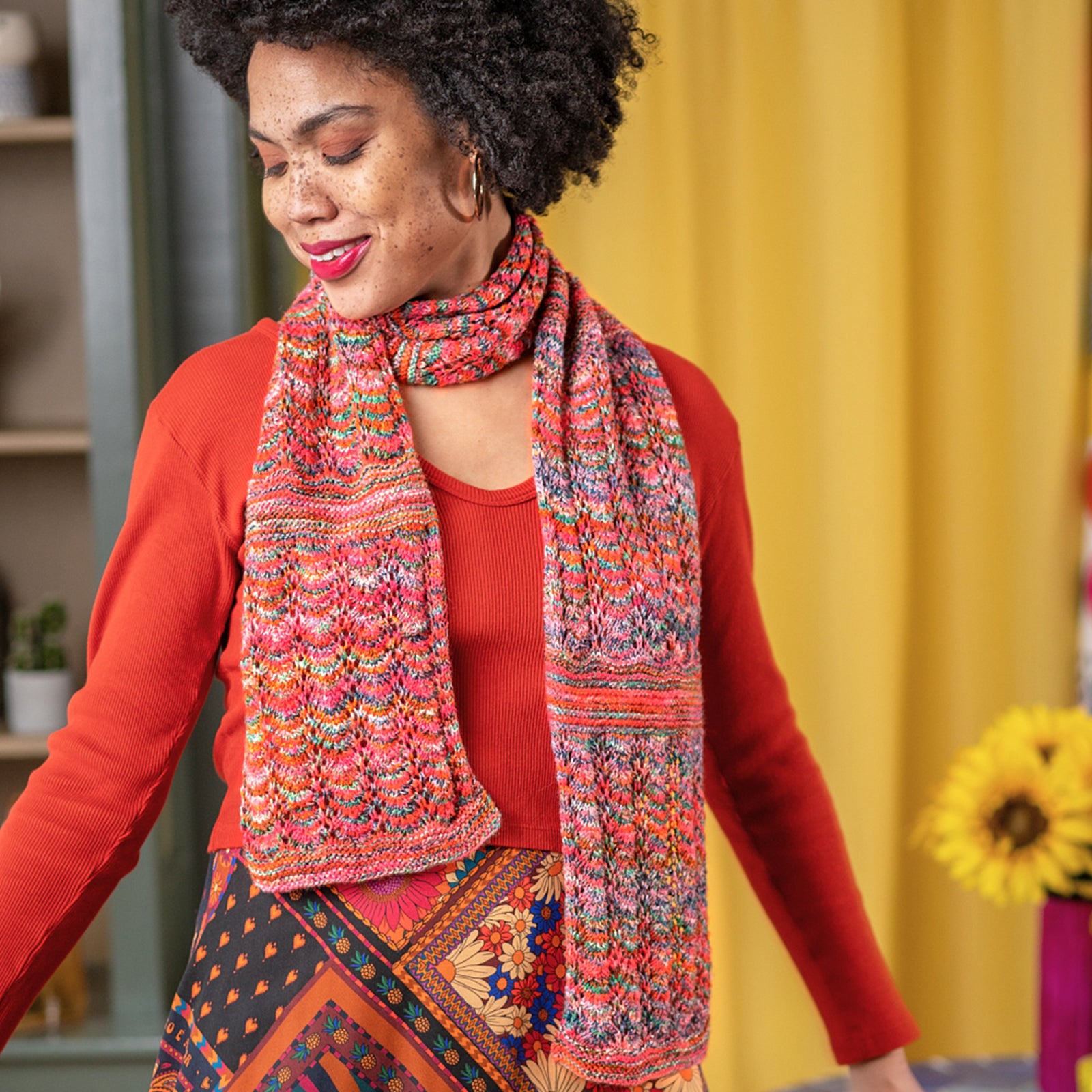 Berroco Gatti Scarf Knitting Pattern