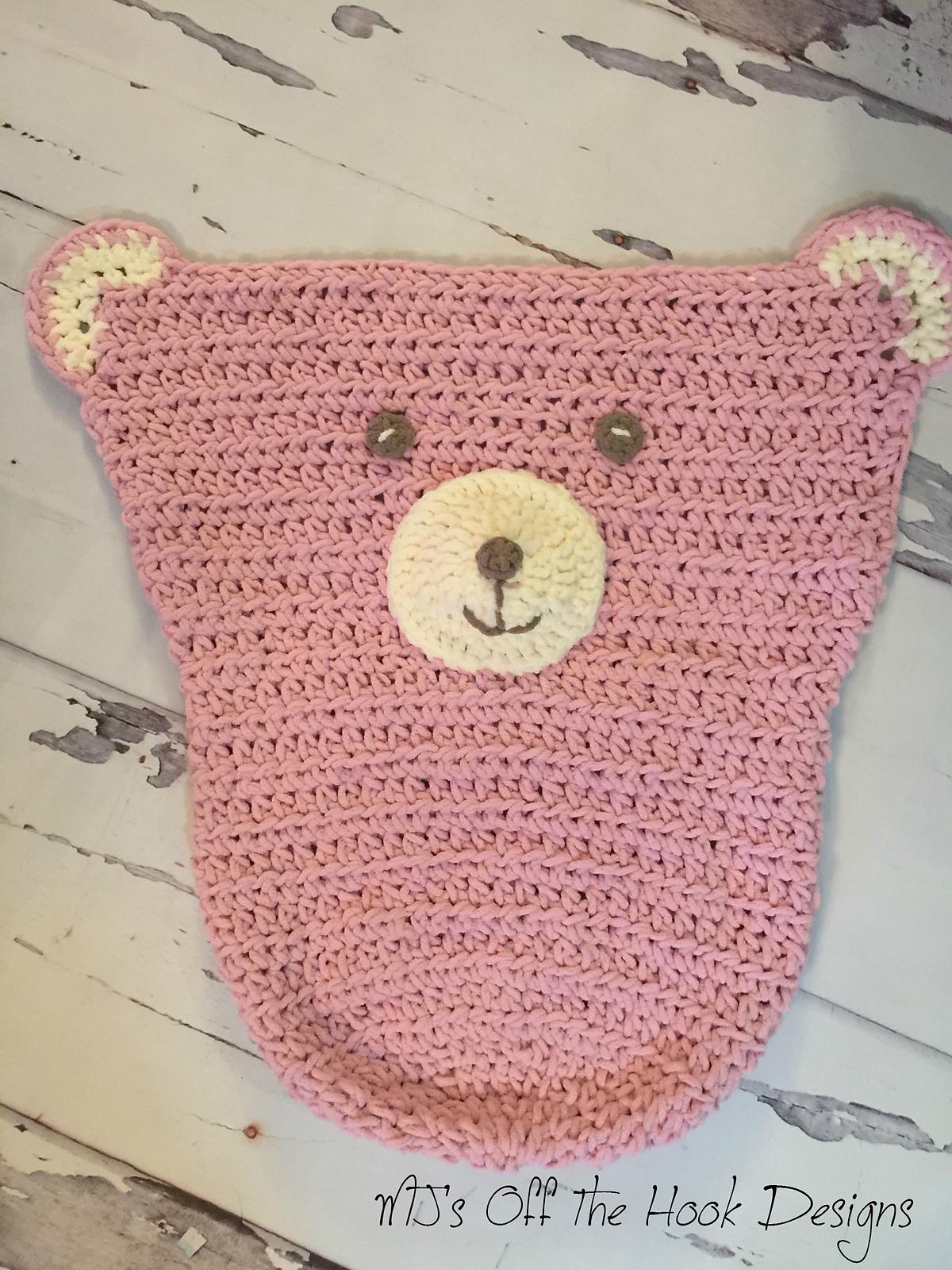 Teddy Bear Car Seat Cozy