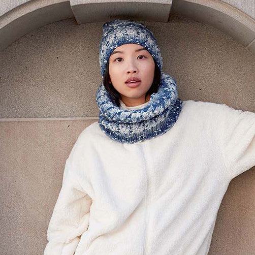 Lang PTO47-05 Cowl Knitting Pattern