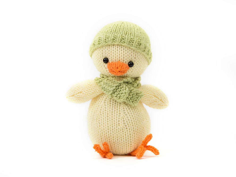 Deramores Easter Bunny and Chick Toy Knitting Pattern