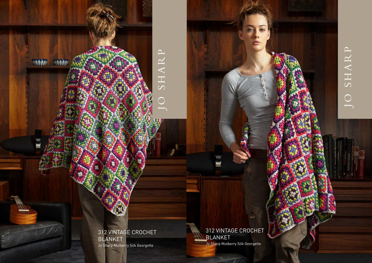 Jo Sharp Vintage Crochet Blanket Pattern