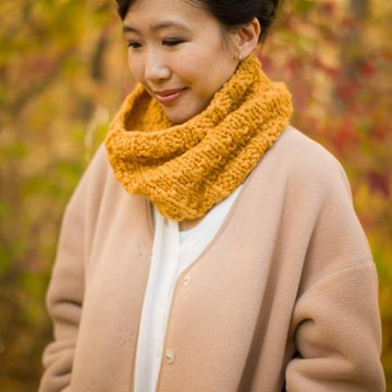 Dotty Cowl Knit Patterns
