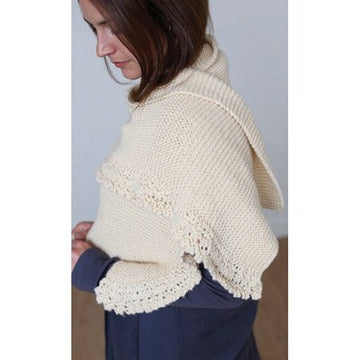 Ella Rae 11-04 Garter Stitch and Lace Wrap