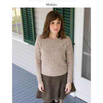Classic Elite Yarns Moroka Jumper Knitting Pattern