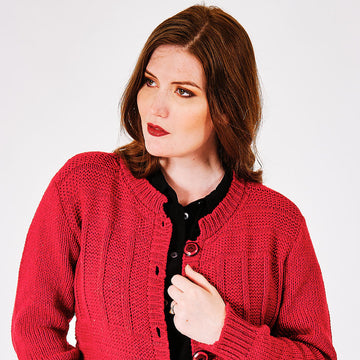 Trendsetter Yarns 6100S Pure Love - Multi Ribbed Cardigan PDF