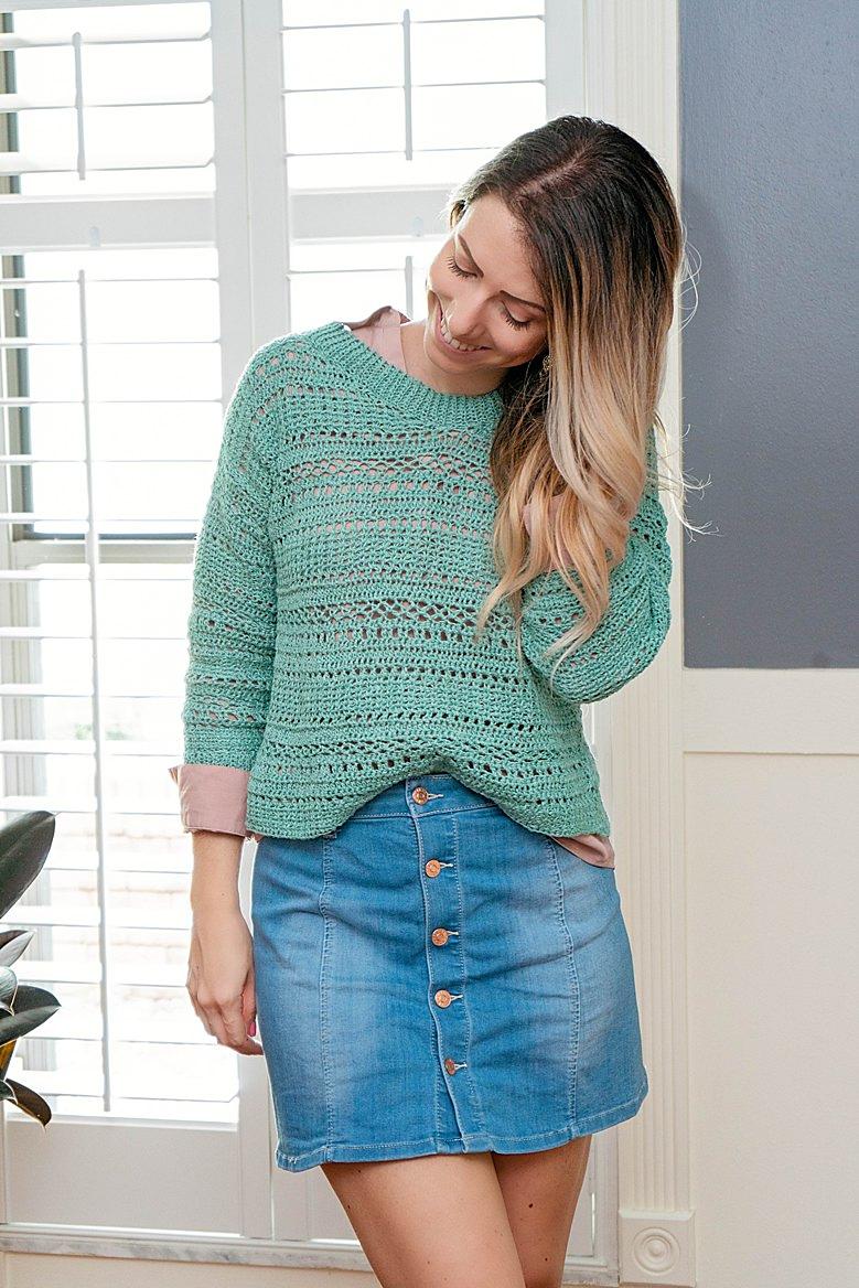 Sagebrush Lindy Chain Top