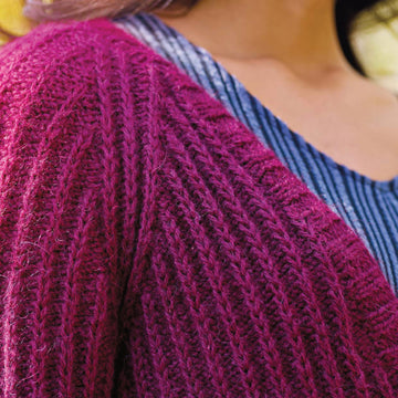 Rhea Ribbed Cardigan Knitting Pattern