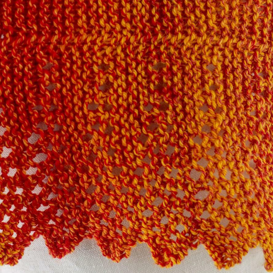 Cascade Yarns W Solar Wave Shawl Wrap Knitting Pattern
