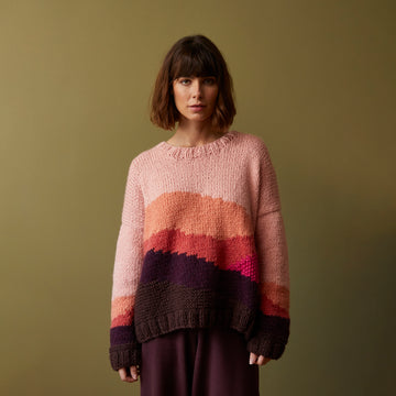 Debbie Bliss Uluru Sweater Knitting Pattern
