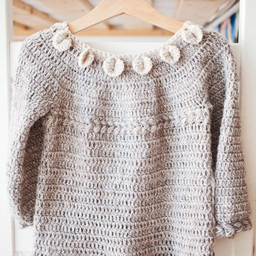 Petal Collar Cardigan