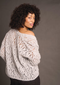 Charisse In Rowan Alpaca Sparkle Cardigan Knitting Pattern