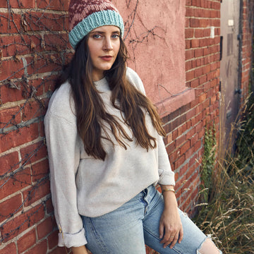 Trio Toboggan Hat Knitting Pattern