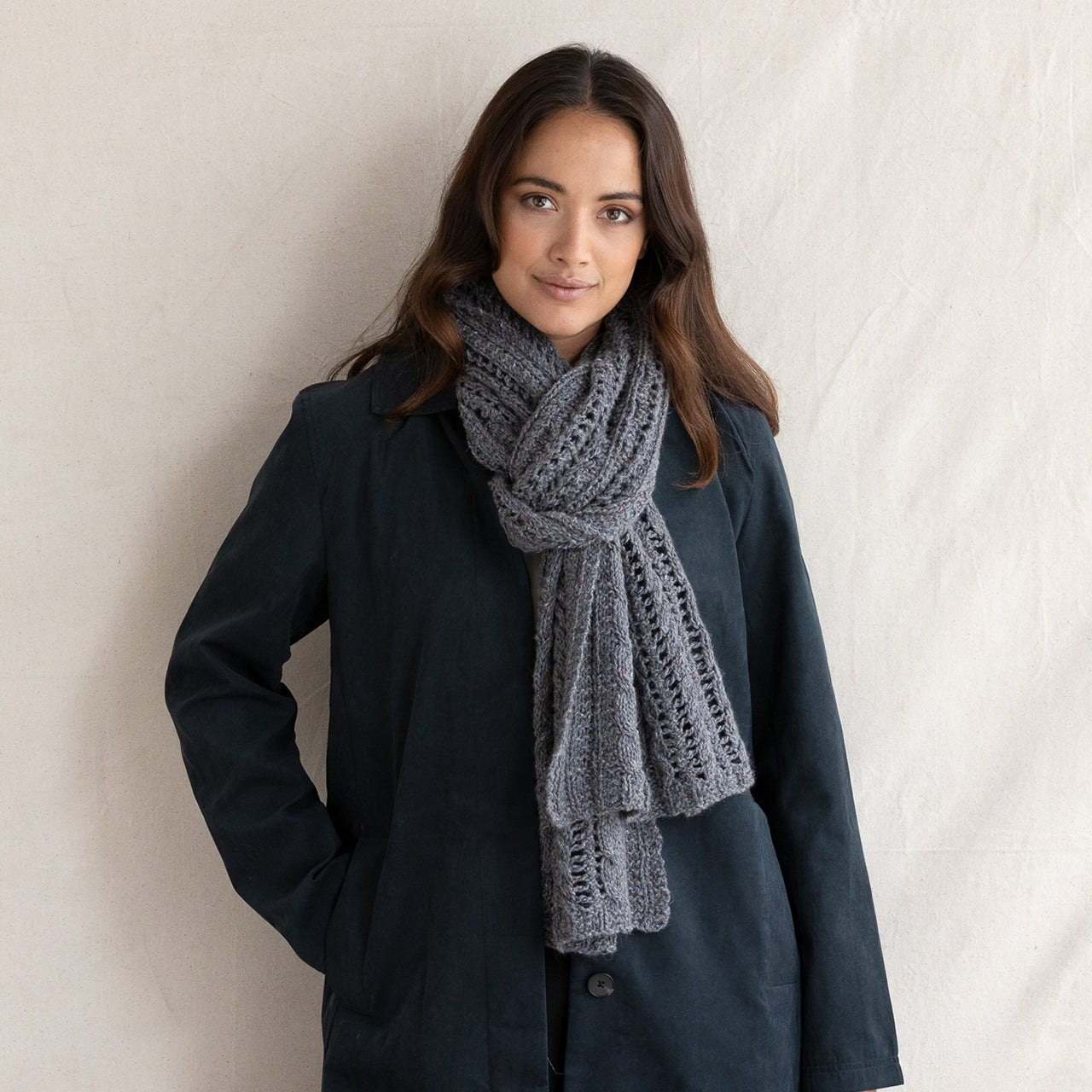String Hazel Shawl Scarf Knitting Pattern