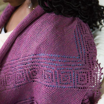 Drip Diamond Shawl