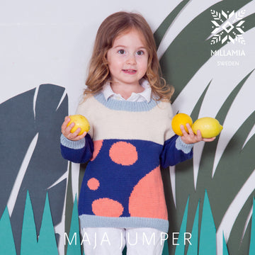 MillaMia Maja Jumper Knitting Pattern