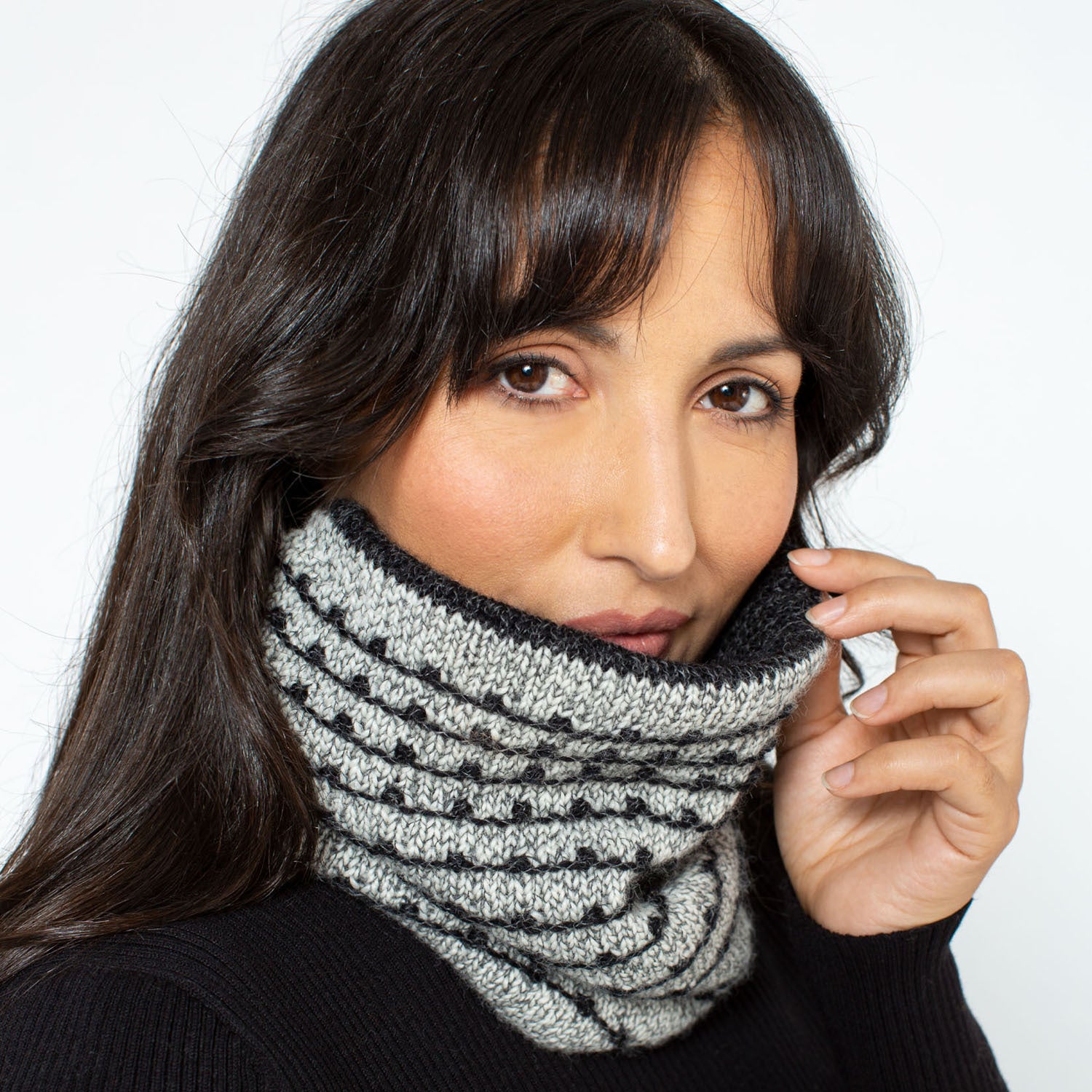 Shibui Knits Carbon Cowl Knitting Pattern