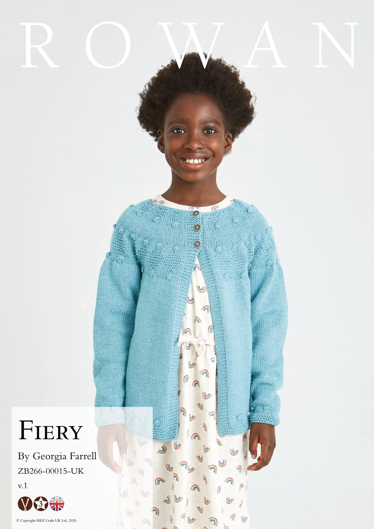 Rowan Fiery Cardigan Knitting Pattern