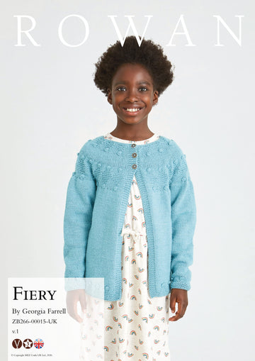 Rowan Fiery Cardigan Knitting Pattern
