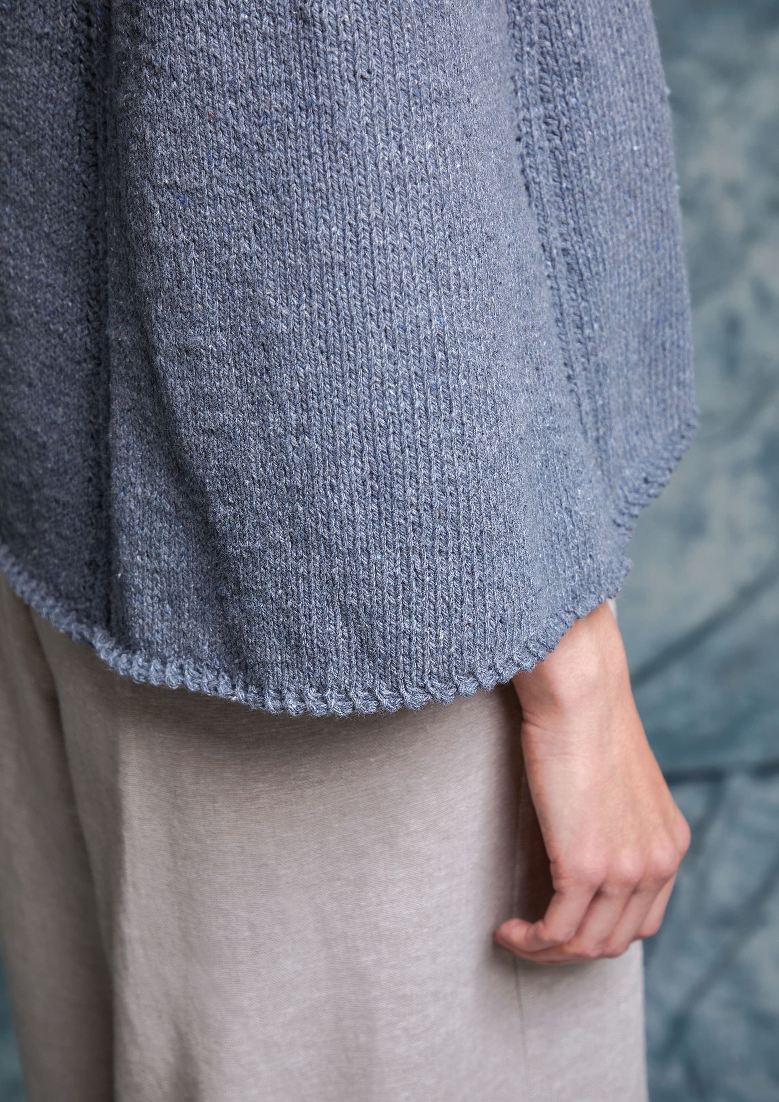 Rowan Eggplant Cape Knitting Pattern