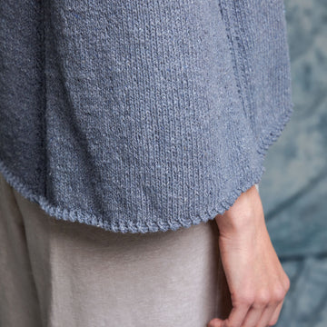 Rowan Eggplant Cape Knitting Pattern