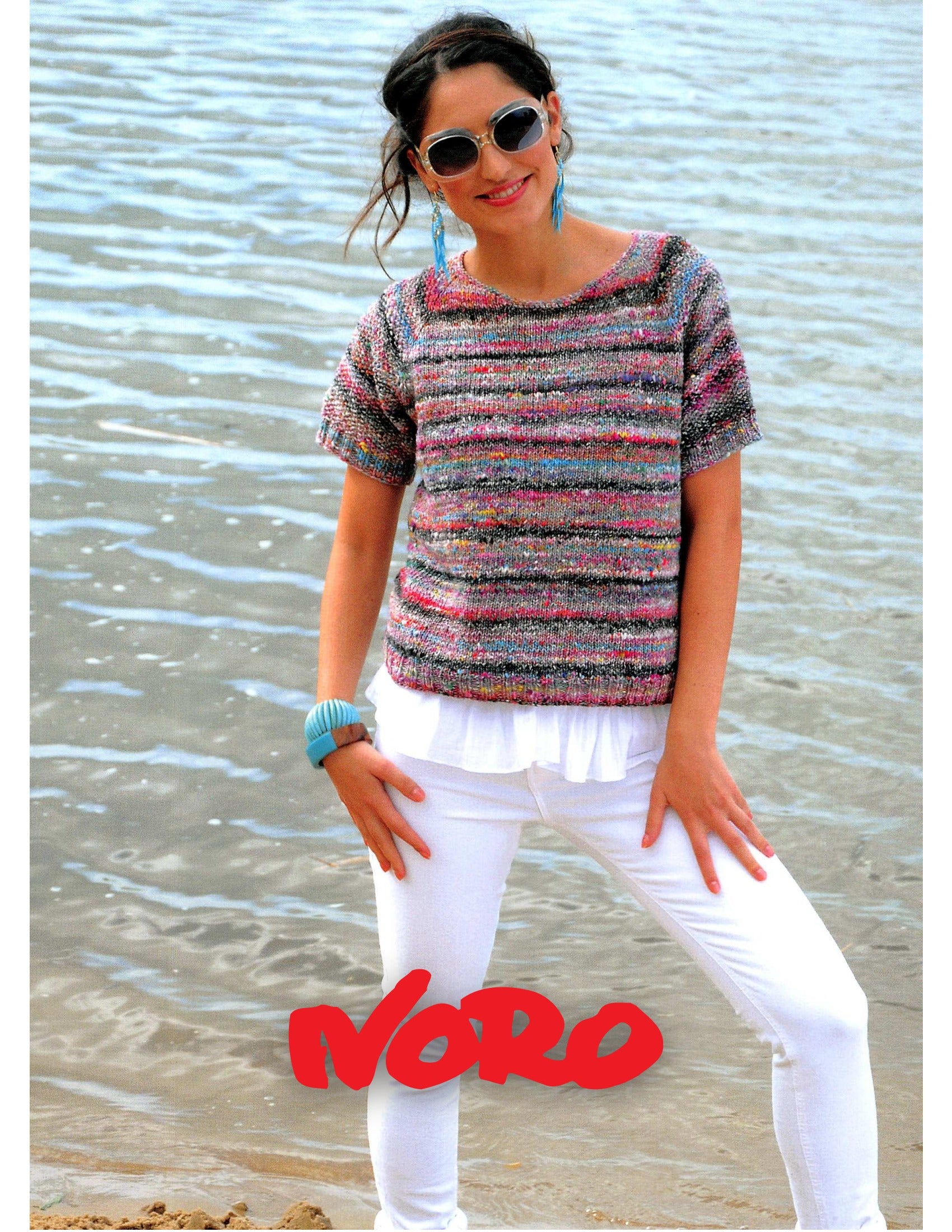 Noro Sayuri Jumper Knitting Pattern