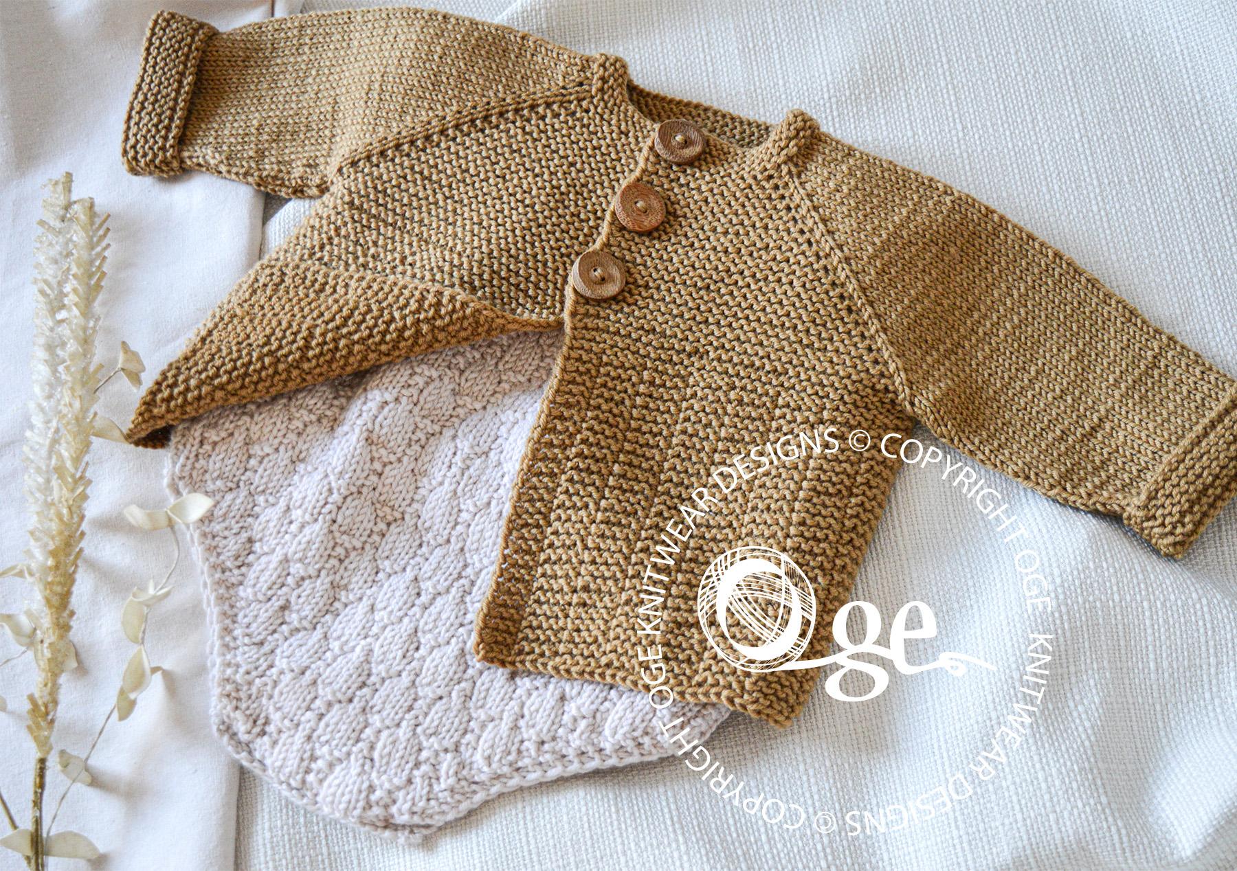 Romper & Cardigan - Beltaine P176 + P178