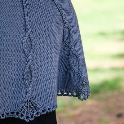 Valley Yarns Chandelier Shawl Knitting Pattern