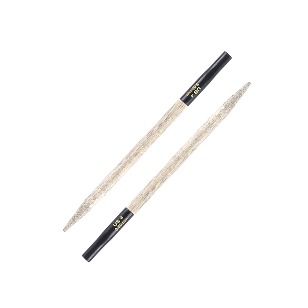 Lykke Driftwood 3.5" Interchangeable Needles Starter Set in Grey Color