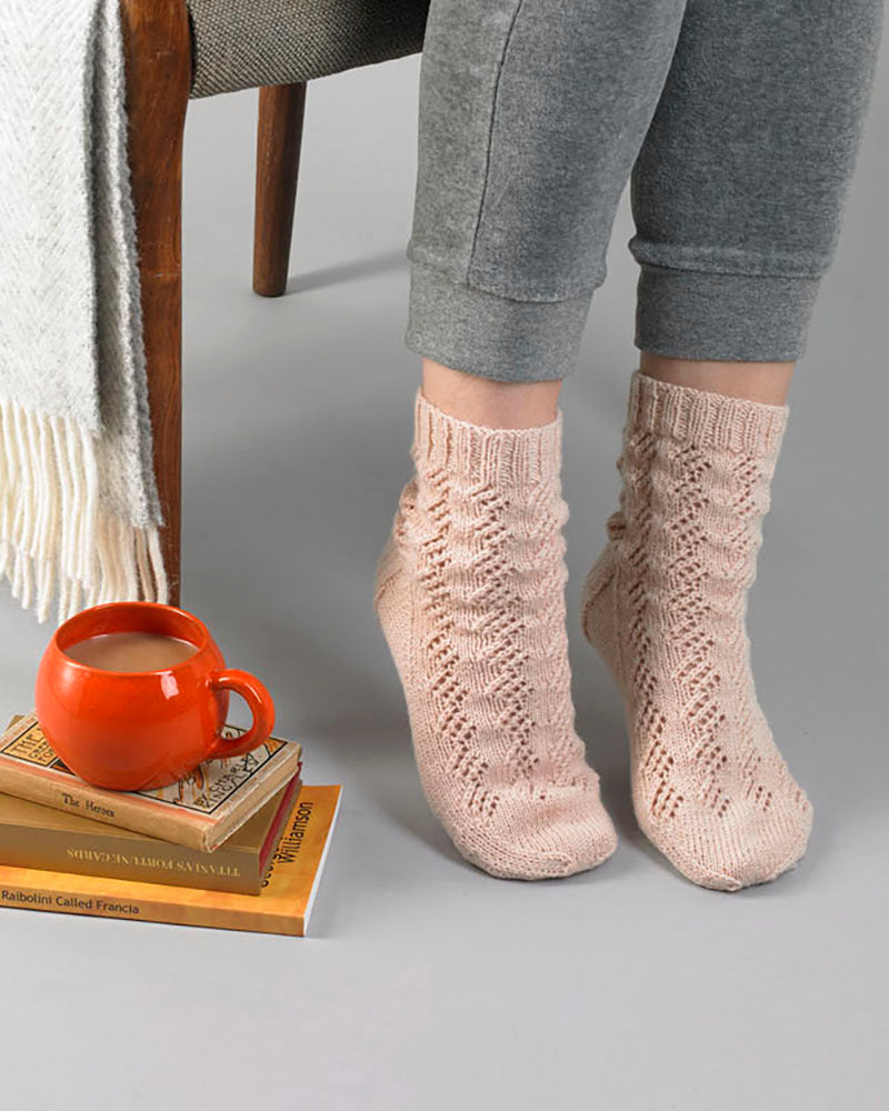 Debbie Bliss Brandi Socks Knitting Pattern