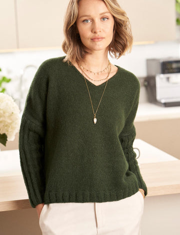 Prairie in MODE at Rowan Alpaca Cotton