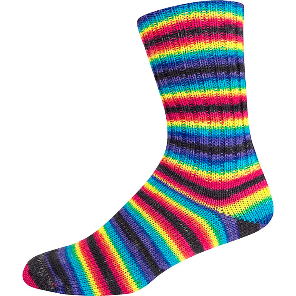 OnLine Supersocke 356 Style - 4-Ply - Moonlight Color w/ALOE Yarn - Superwash Wool