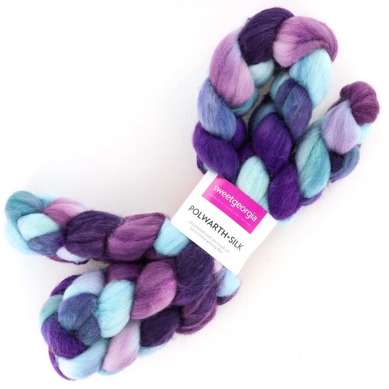 SweetGeorgia Polwarth + Silk Yarn - Wool