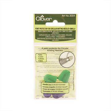 Clover Point Protector for Circular Knitting Needles