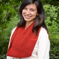 Valley Yarns Knit and Purl Cowl Knitting Pattern