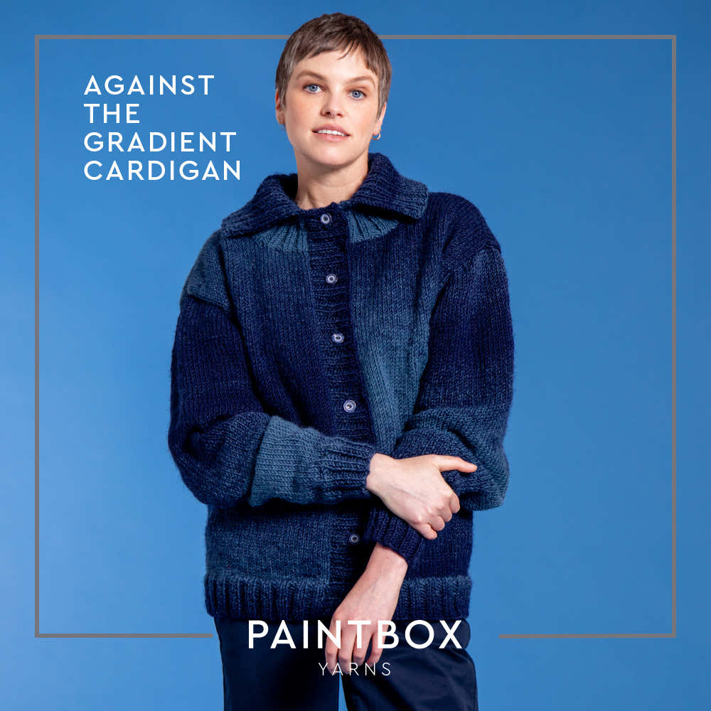 Against the Gradient Cardigan - Free Knitting Pattern
