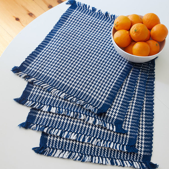 Valley Yarns #205 Houndstooth Placemats